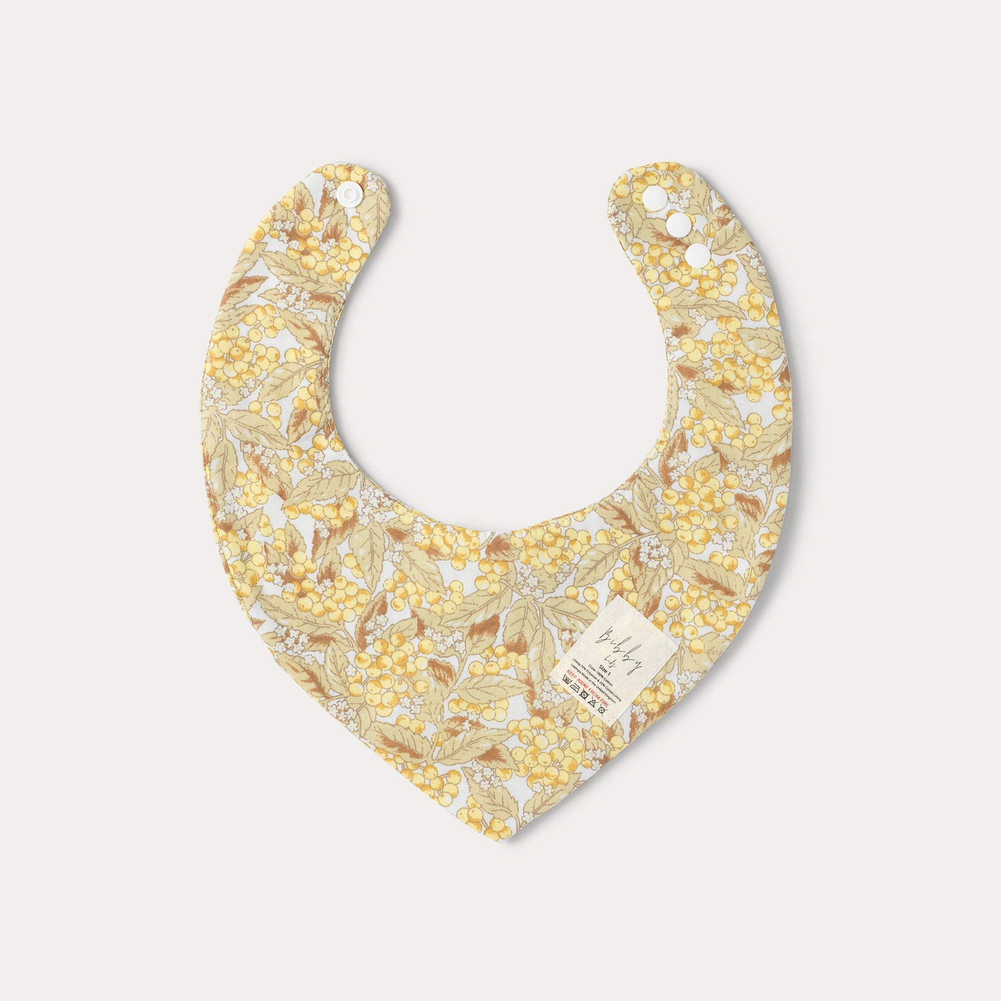 Yellow Merry Berry Bandana