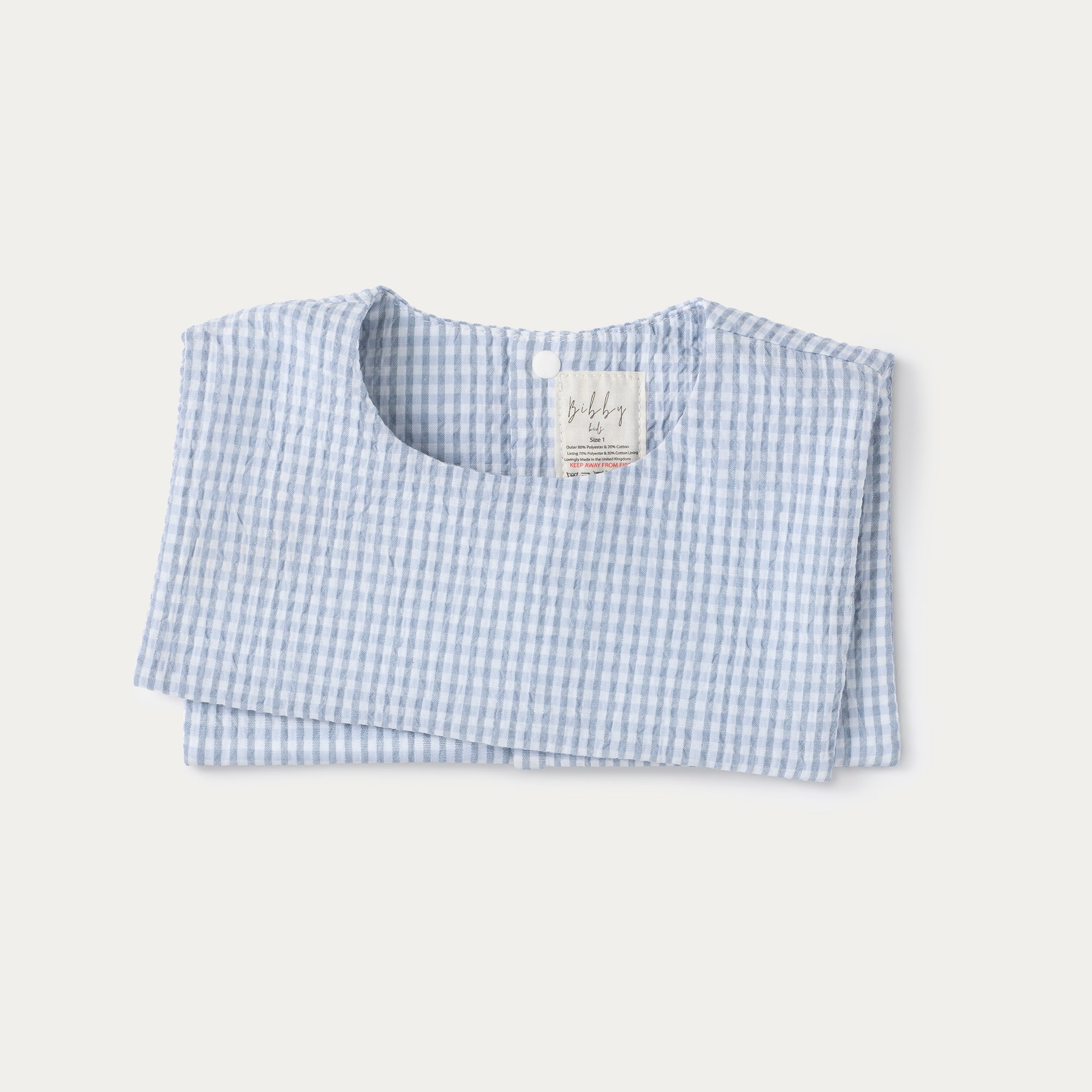 Blue Gingham Seersucker Sailor