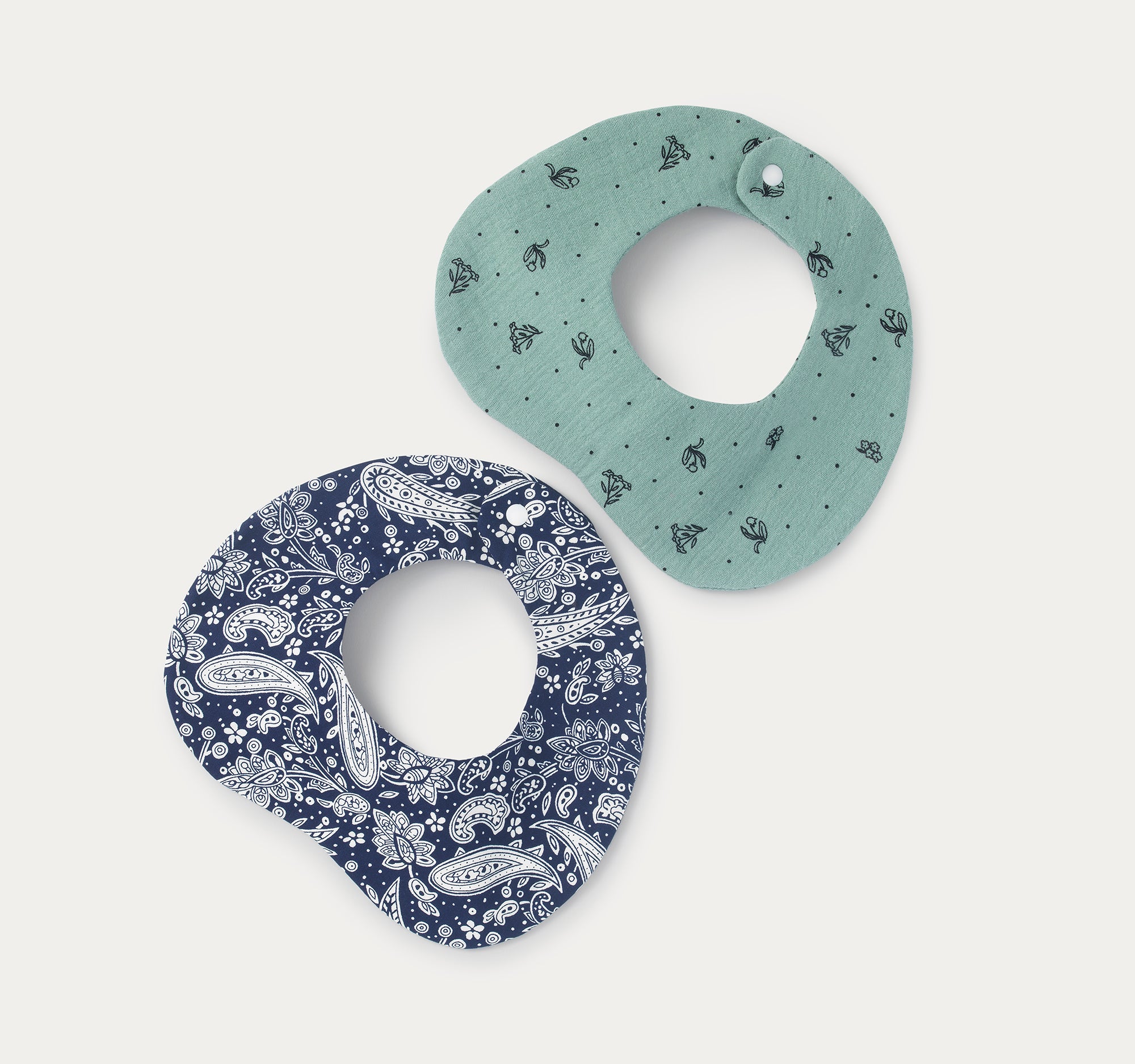 Blue Paisley Peter Pan